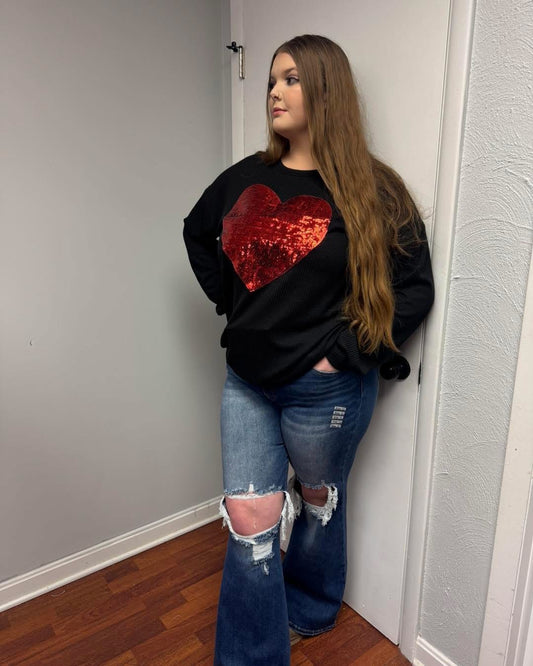 Valentine Heart Top