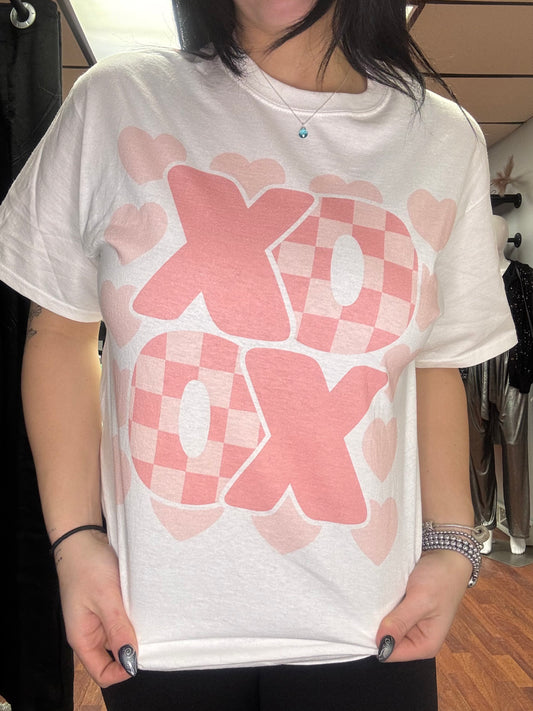 XOXO Checker Board T-Shirt (Youth & Adult)