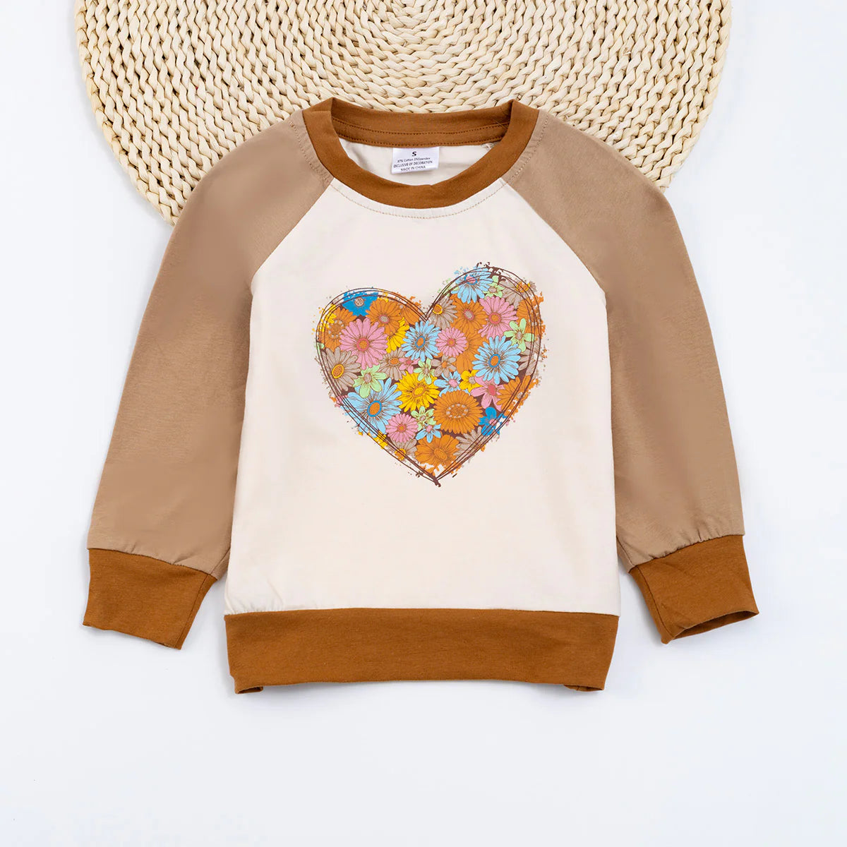 Blooming Hearts Girls Top