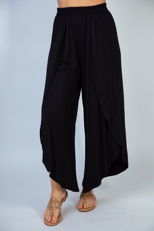 High Waisted Solid Knit Pants - FINAL SALE