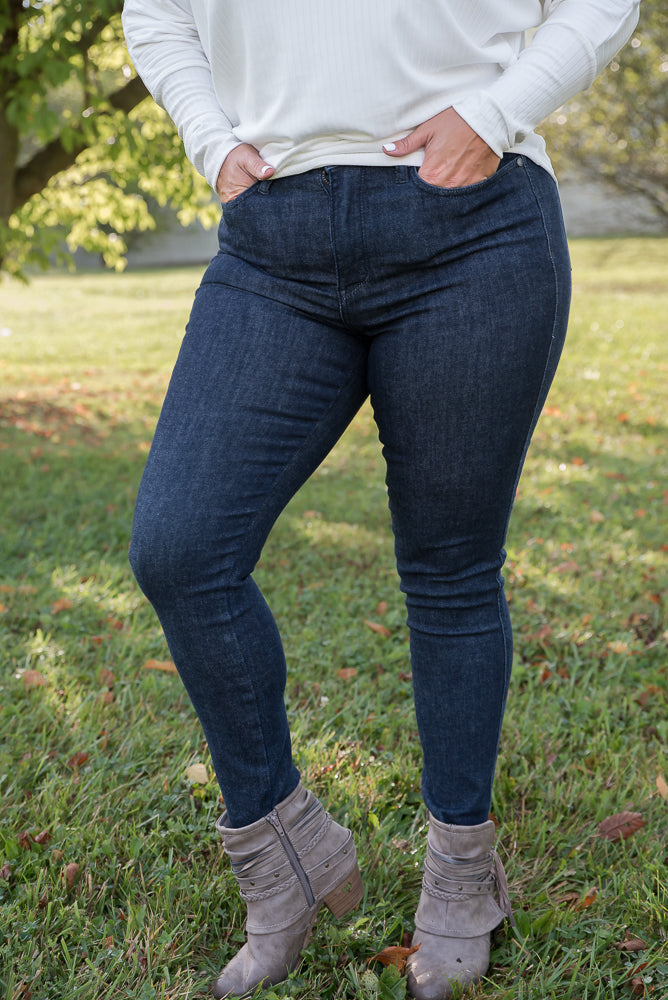 *Sample Sale - Rainy Night Judy Blue Tummy Control Jeans *Final Sale*