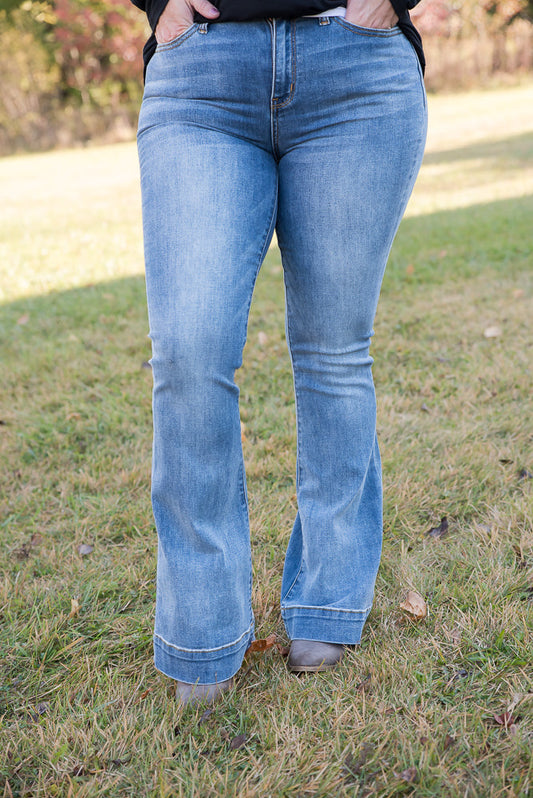 *Sample Sale - Showing My Flare Judy Blue Jeans *Final Sale*