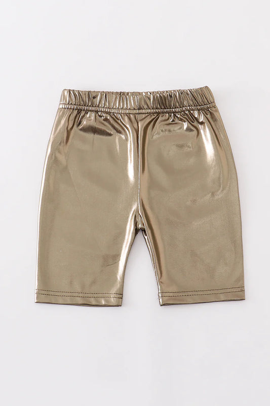 Metallic Bike Shorts (Girls)