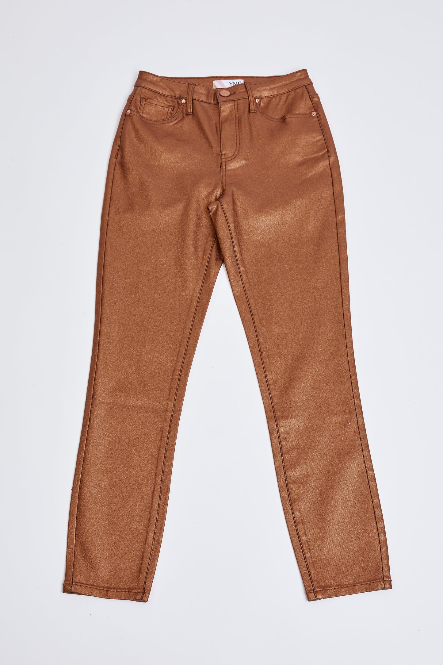 YMI Metallic Skinny Jean