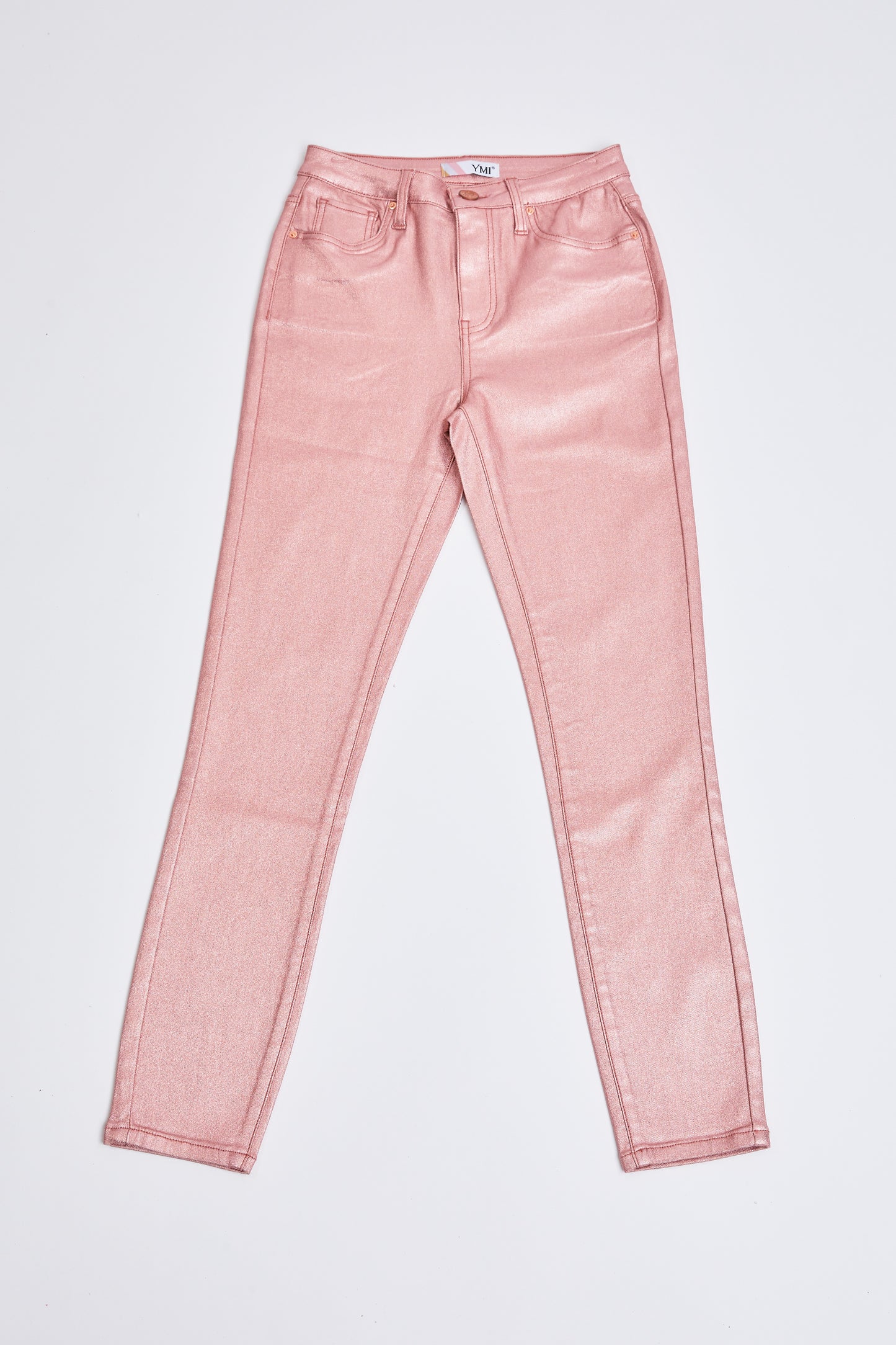 YMI Metallic Skinny Jean