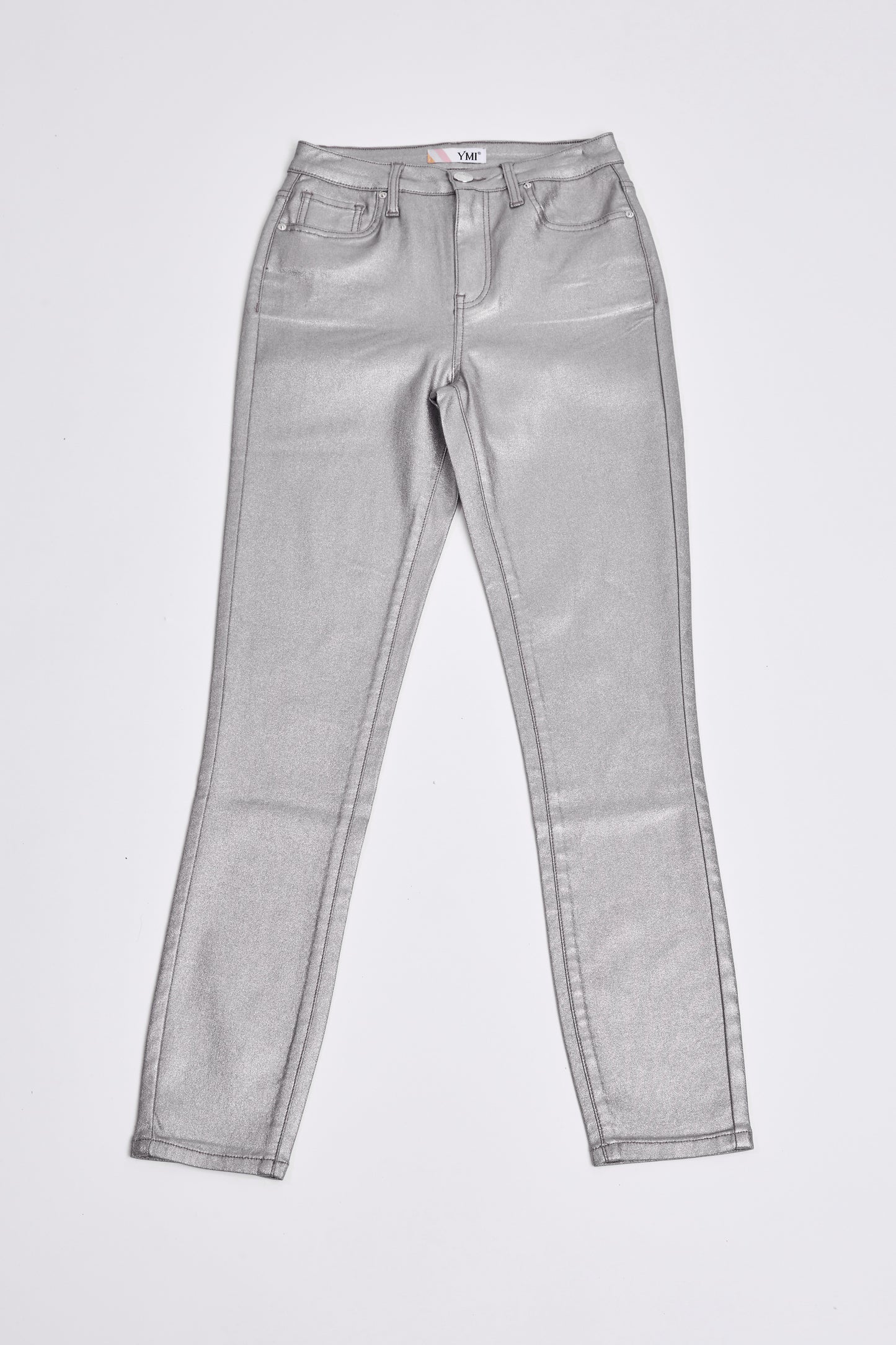 YMI Metallic Skinny Jean