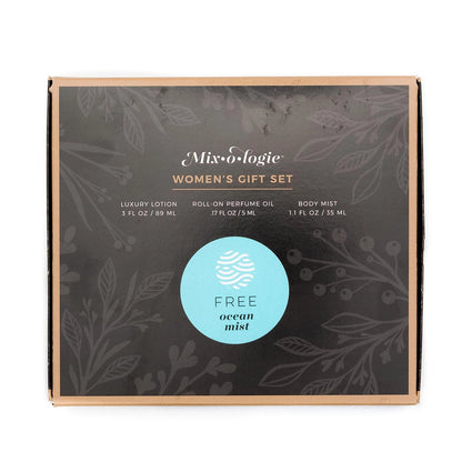 Mixologie Women's Gift Set Trio Box