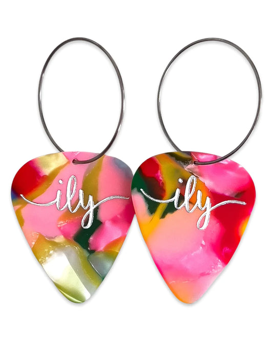 Groupie Love - Guitar Pick Earrings