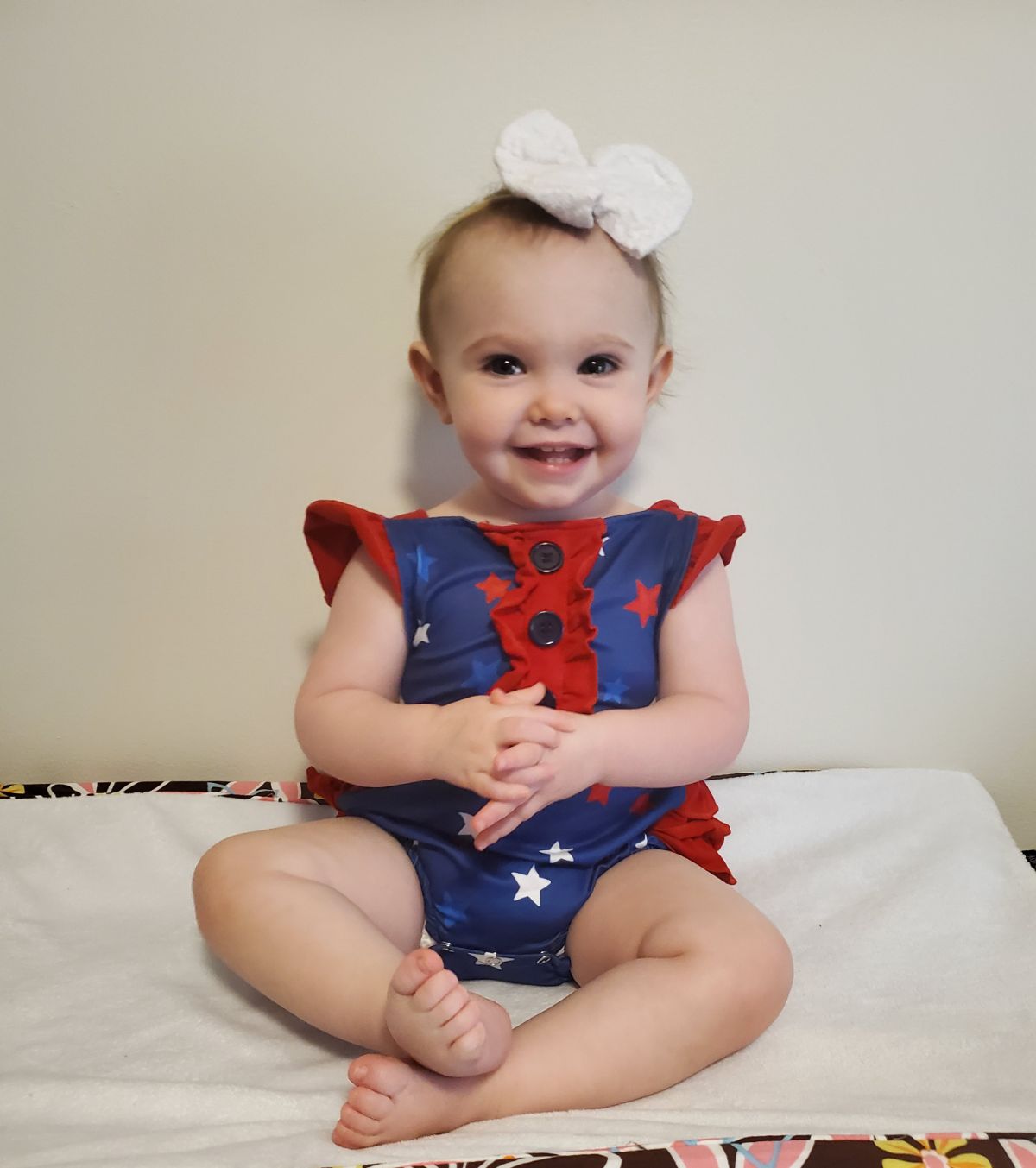 Americana Stars Bubble Romper *FINAL SALE*