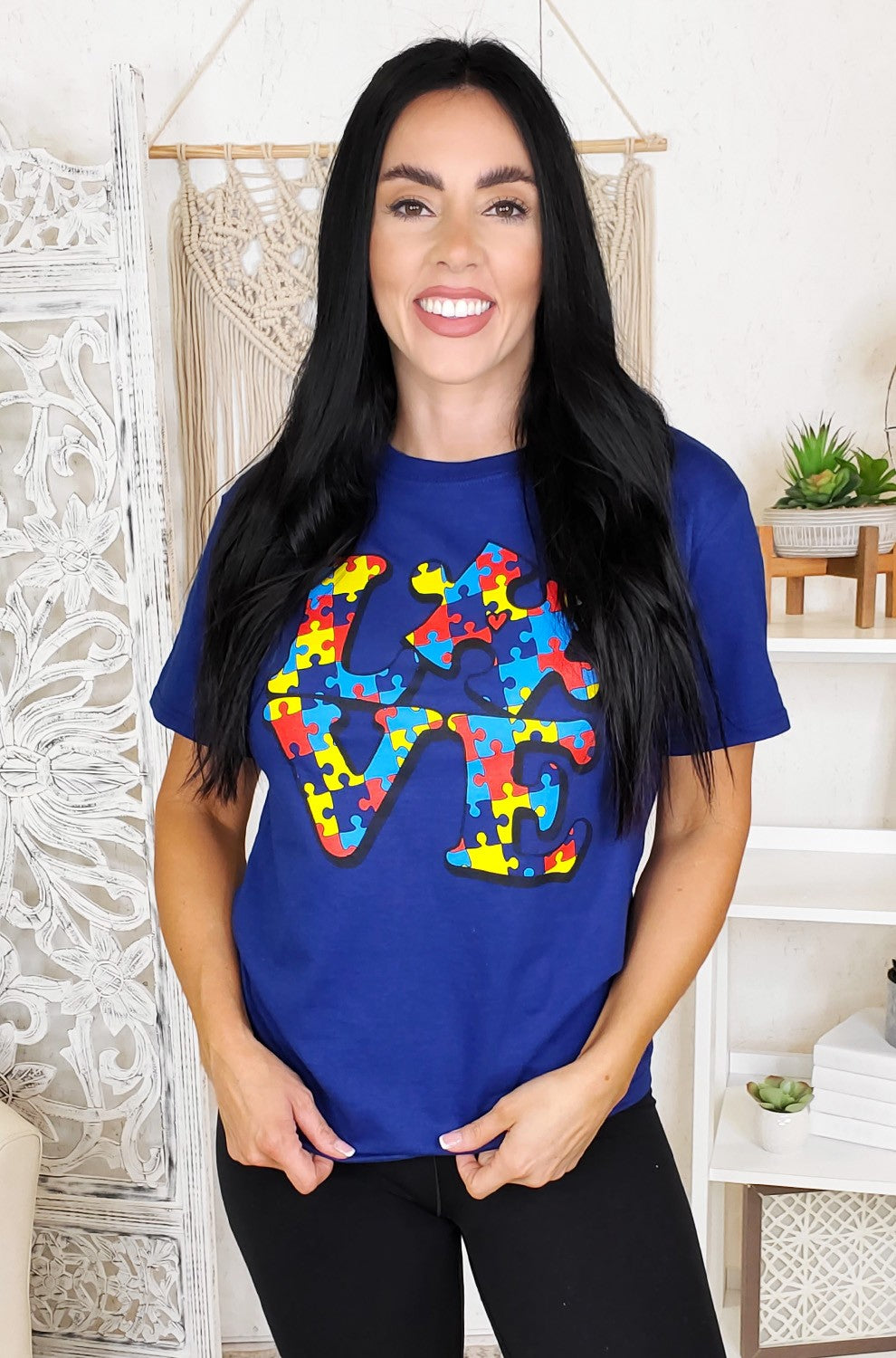 Autism Awareness Tee- Love Puzzle