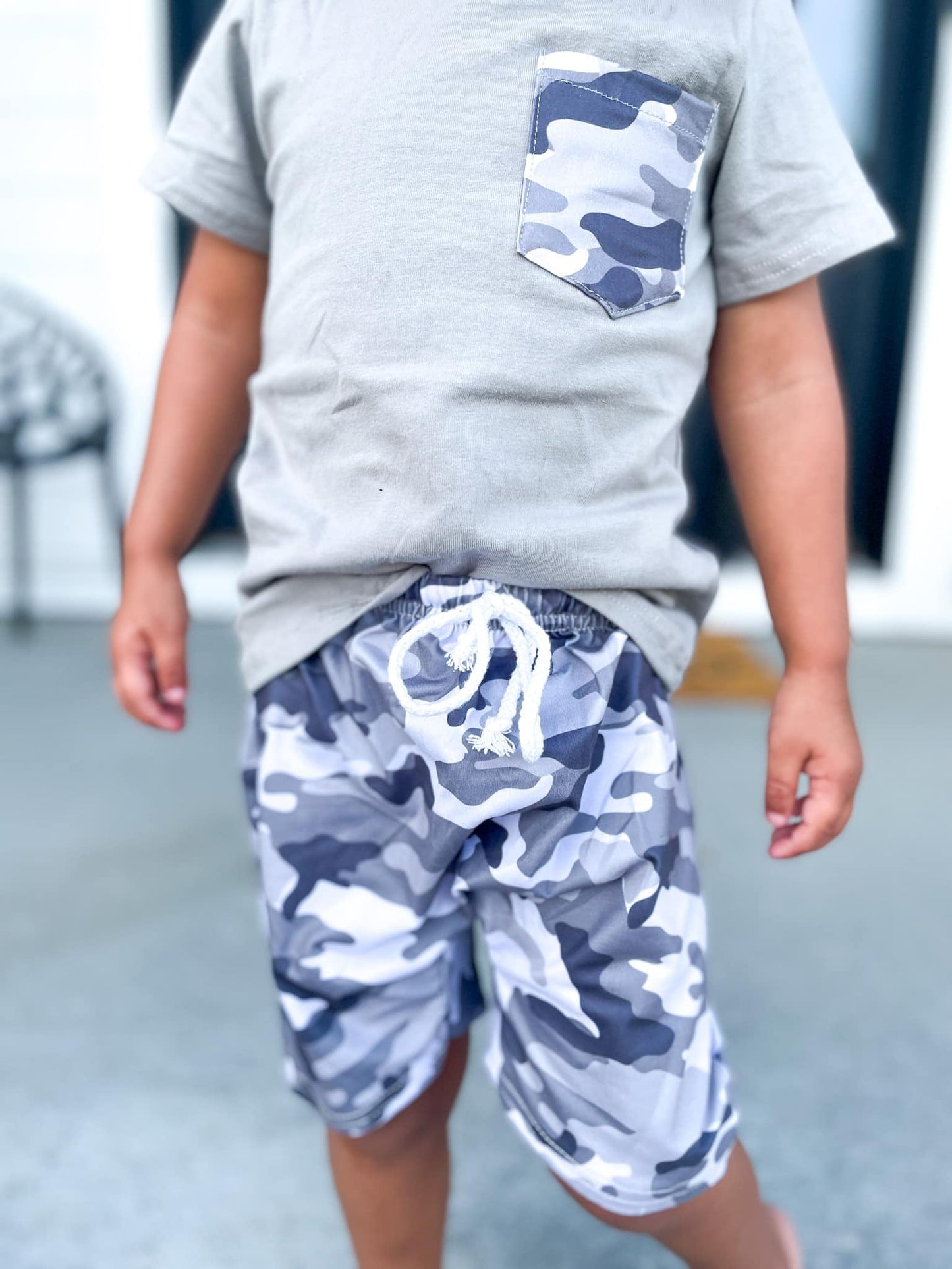 Camden Camo Shorts Jogger Set (Boys) *FINAL SALE*