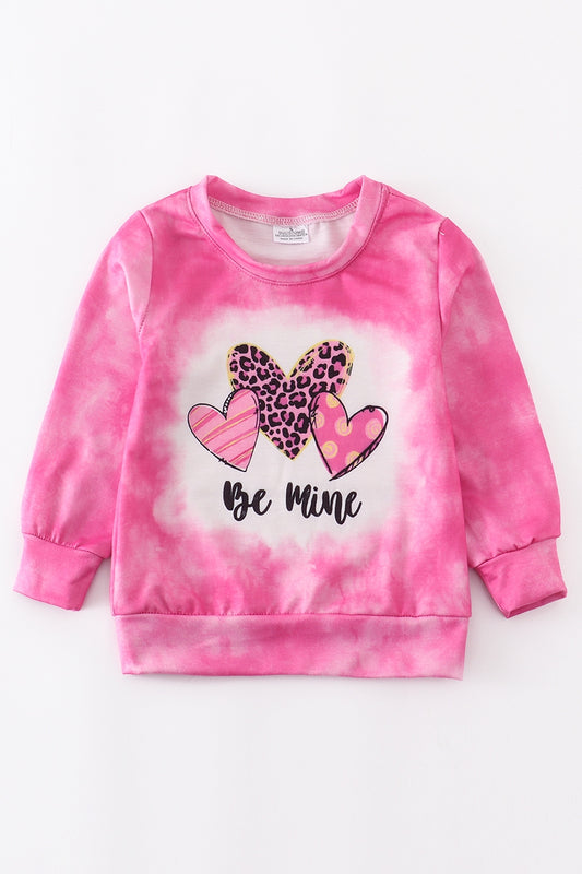 Pink Be Mine Heart Shirt