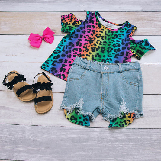 Bright & Wild Denim Set *FINAL SALE*