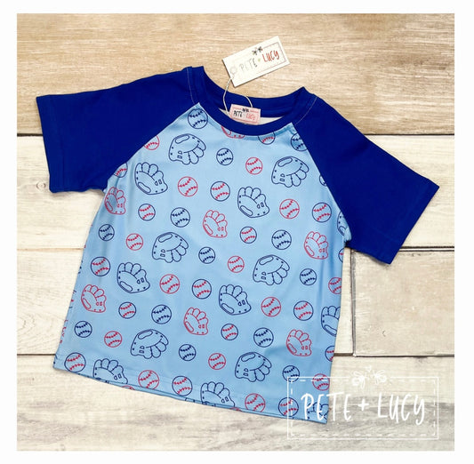 Let’s Play Ball ~ Boy’s Shirt *FINAL SALE*