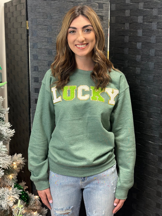 Lucky Ideal Chenille Sweatshirt