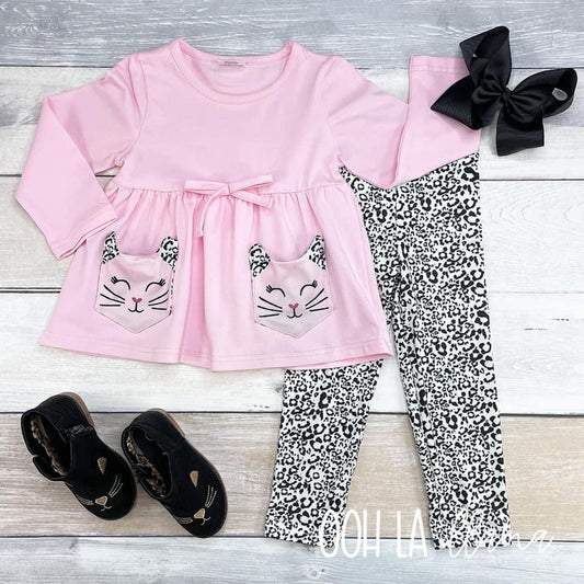 Marvelous Meow Pant Set *FINAL SALE*